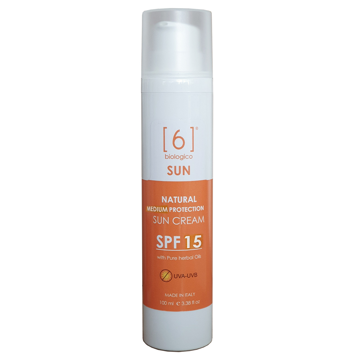 Natural Medium Protection Sun Cream SPF15